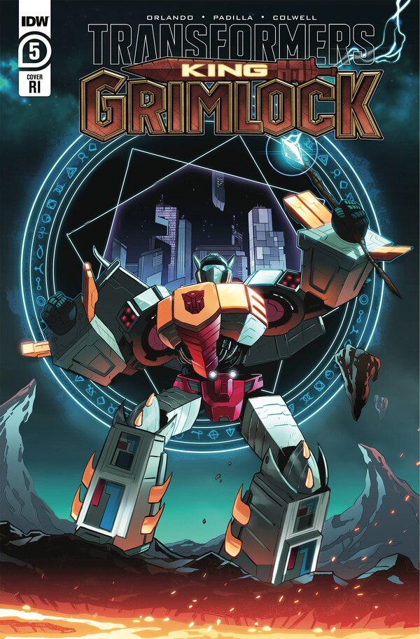 Transformers King Grimlock Issue No. 5 Comic Book Preview Image  (3 of 9)
